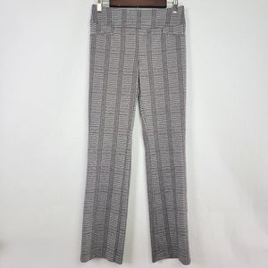 New York & Co Women's Sz Small 7th Avenue Design Studio Black Houndstooth Pants